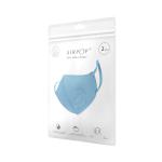 Set 2 Masti de protectie reutilizabile AirPop Kids NV, 4 straturi, Albastru 5 - lerato.ro