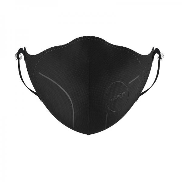 Masca de protectie reutilizabila AirPop Light SE, 5 straturi, Negru 1 - lerato.ro