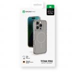 Husa Titan Pro Mag AmazingThing cu Magnetic Ring compatibila cu iPhone 16 Pro Max Gri 6 - lerato.ro