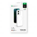 Husa Titan Pro Mag AmazingThing cu Magnetic Ring compatibila cu iPhone 16 Plus Transparent 6 - lerato.ro