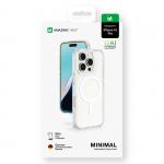 Husa Minimal Mag AmazingThing cu Magnetic Ring compatibila cu iPhone 16 Pro Transparent 12 - lerato.ro
