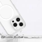 Husa Minimal Mag AmazingThing cu Magnetic Ring compatibila cu iPhone 16 Pro Transparent 9 - lerato.ro