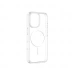 Husa Minimal Mag AmazingThing cu Magnetic Ring compatibila cu iPhone 16 Transparent 5 - lerato.ro
