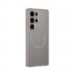 Husa Minimal Mag AmazingThing cu Magnetic Ring compatibila cu Samsung Galaxy S25 Ultra Gri 3 - lerato.ro