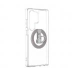 Husa Minimal Air AmazingThing cu Magnetic Ring Holder compatibila cu Samsung Galaxy S25 Ultra Transparent 6 - lerato.ro