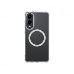 Husa Minimal Mag AmazingThing cu Magnetic Ring compatibila cu Samsung Galaxy S25 Edge Transparent 2 - lerato.ro