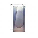 Folie sticla cu rama neagra AmazingThing Radix compatibila cu Samsung Galaxy S25 Edge Transparent 2 - lerato.ro