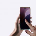 Folie sticla AmazingThing Radix Privacy compatibila cu Iphone 16 Plus Transparent 8 - lerato.ro
