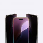 Folie sticla AmazingThing Radix Privacy compatibila cu Iphone 16 Plus Transparent 10 - lerato.ro