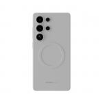 Husa Minimal Air AmazingThing cu Magnetic Ring compatibila cu Samsung Galaxy S25 Ultra Gri 2 - lerato.ro