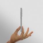 Husa Minimal Air AmazingThing cu Magnetic Ring compatibila cu Samsung Galaxy S25 Ultra Gri 9 - lerato.ro