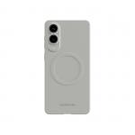 Husa Minimal Air AmazingThing cu Magnetic Ring compatibila cu Samsung Galaxy S25 Edge Gri 2 - lerato.ro