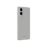 Husa Minimal Air AmazingThing cu Magnetic Ring compatibila cu Samsung Galaxy S25 Edge Gri 4 - lerato.ro