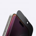 Folie sticla AmazingThing Radix Titan Privacy compatibila cu Iphone 16 Negru 12 - lerato.ro