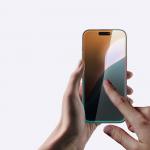 Folie sticla AmazingThing Titan Max compatibila cu Iphone 16 Pro Transparent 8 - lerato.ro