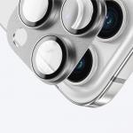 Folie sticla camera foto AmazingThing compatibila cu iPhone 16 Pro / 16 Pro Max Gri 7 - lerato.ro