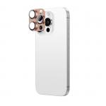 Folie sticla camera foto AmazingThing compatibila cu iPhone 16 Pro / 16 Pro Max Rose Gold 4 - lerato.ro