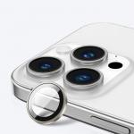 Folie sticla AmazingThing AR din aluminiu cu 3 lentile si rama pentru camera compatibil cu Iphone 16 Pro / Iphone 16 Pro Max Transparent 8 - lerato.ro