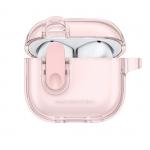 Carcasa AmazingThing Minimal compatibila cu Apple AirPods 4 Roz 2 - lerato.ro