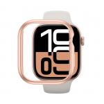 Carcasa AmazingThing Minimal compatibila cu Apple Watch 10 46mm Rose Gold 6 - lerato.ro