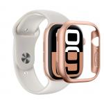 Carcasa AmazingThing Minimal compatibila cu Apple Watch 10 46mm Rose Gold 2 - lerato.ro