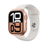 Carcasa AmazingThing Minimal compatibila cu Apple Watch 10 46mm Rose Gold 9 - lerato.ro