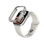 Carcasa AmazingThing Minimal compatibila cu Apple Watch 10 46mm Silver 2 - lerato.ro