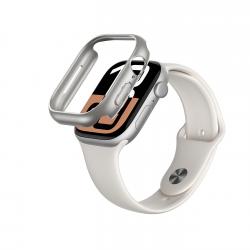 Carcasa AmazingThing Minimal compatibila cu Apple Watch 10 46mm Silver