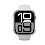 Carcasa AmazingThing Minimal compatibila cu Apple Watch 10 46mm Silver 5 - lerato.ro