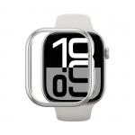 Carcasa AmazingThing Minimal compatibila cu Apple Watch 10 46mm Silver 6 - lerato.ro