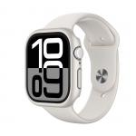 Carcasa AmazingThing Minimal compatibila cu Apple Watch 10 46mm Silver 9 - lerato.ro