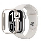 Carcasa AmazingThing Minimal compatibila cu Apple Watch 10 46mm Silver 10 - lerato.ro
