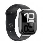 Carcasa cu protectie ecran AmazingThing Radix compatibila cu Apple Watch 10 42mm Transparent 6 - lerato.ro