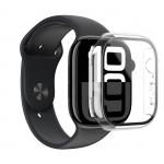 Carcasa cu protectie ecran AmazingThing Radix compatibila cu Apple Watch 10 42mm Transparent 7 - lerato.ro