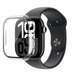 Carcasa cu protectie ecran AmazingThing Radix compatibila cu Apple Watch 10 42mm Transparent 8 - lerato.ro