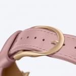 Curea piele AmazingThing Class Band compatibila cu Apple Watch/7/8/9/10/Ultra/Ultra2 45/46/49mm Roz 7 - lerato.ro