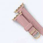 Curea piele AmazingThing Class Band compatibila cu Apple Watch/7/8/9/10/Ultra/Ultra2 45/46/49mm Roz 9 - lerato.ro