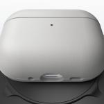 Carcasa AmazingThing Glamor compatibila cu Apple AirPods Pro 3, Gri 7 - lerato.ro