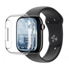 Accesorii Apple Watch 11 46 mm, Carcasa AmazingThing Minimal compatibila cu Apple Watch 11 46mm, Transparent, lerato.ro
