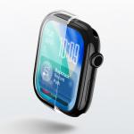Carcasa cu protectie ecran AmazingThing Radix compatibila cu Apple Watch 11 46mm, Transparent 10 - lerato.ro