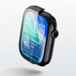 Carcasa cu protectie ecran AmazingThing Radix compatibila cu Apple Watch 11 46mm, Negru 9 - lerato.ro