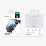 Carcasa cu protectie ecran AmazingThing Radix compatibila cu Apple Watch 11 42mm, Transparent 12 - lerato.ro