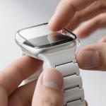 Carcasa cu protectie ecran AmazingThing Radix compatibila cu Apple Watch 11 42mm, Transparent 11 - lerato.ro