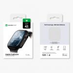 Carcasa cu protectie ecran AmazingThing Radix compatibila cu Apple Watch 11 42mm, Negru 12 - lerato.ro