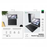 Husa cu tastatura AmazingThing Minimal Case KeyLite Combo compatibila cu iPad Air 11 inch M3 2025, Negru 6 - lerato.ro