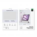 Husa AmazingThing Titan Pro Mag compatibila cu iPad Air 11 inch M3 2025, Roz 7 - lerato.ro