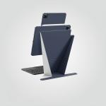 Husa AmazingThing Matte Pro Mag Folio Case cu Stand compatibila cu iPad Air 11 inch M3 2025, Albastru 6 - lerato.ro