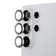 Protectie sticla securizata camera foto AmazingThing Radix AR compatibila cu Samsung Galaxy S26 Ultra, Silver