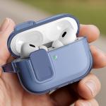 Carcasa AmazingThing Minimal compatibila cu Apple AirPods Pro 3, Albastru 7 - lerato.ro