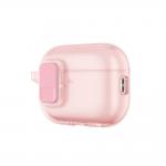 Carcasa AmazingThing Minimal compatibila cu Apple AirPods Pro 3, Roz 3 - lerato.ro